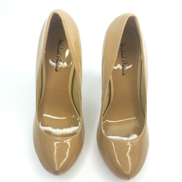 Michael Antonio Shoes - Michael Antonio Nude Stiletto Pump Heels Shoe 6.5